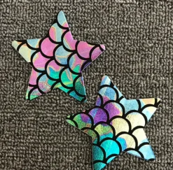 Nippel Sticker Metallic Mermaid