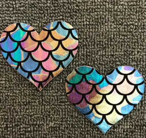 Nippel Sticker Metallic Mermaid