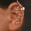 Ohrring Ear Cuff Snake