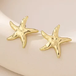 Ohrringe Golden Seastar