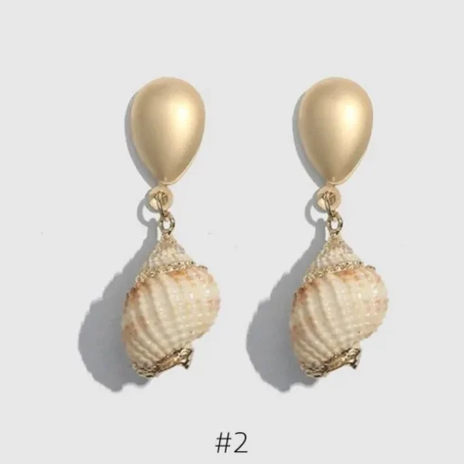 Ohrringe Seashell Muse