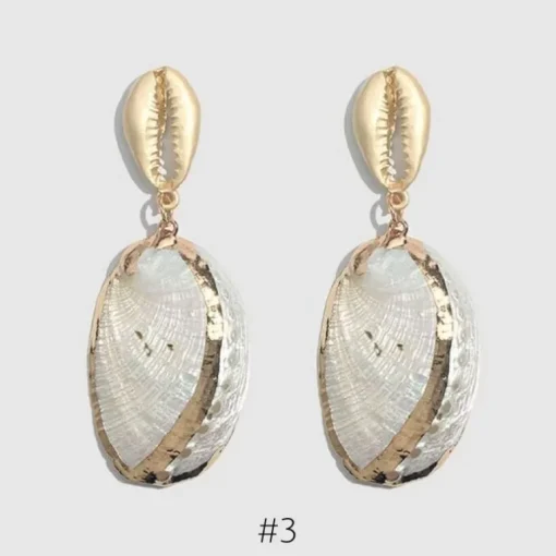 Ohrringe Seashell Muse