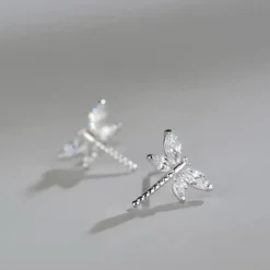 Ohrringe Silber 925 Libelle