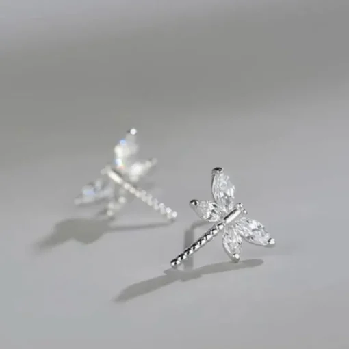 Ohrringe Silber 925 Libelle
