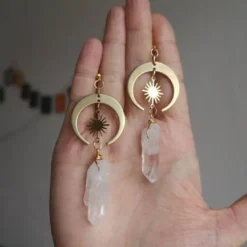 Ohrringe Stone Mystic Moon