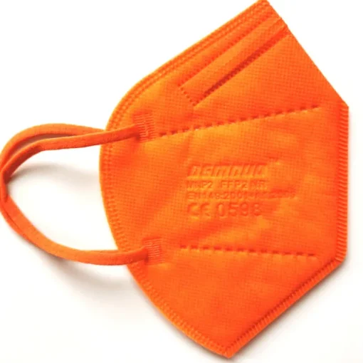 Orange FFP2 Mundschutz Masken