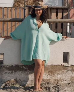 Oversize Baumwolle Bluse Karma
