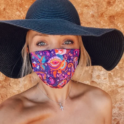 Paisley Chic Maske