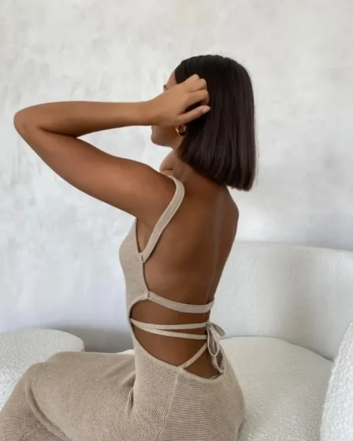 Rückenfreies Sommerkleid Nikolina