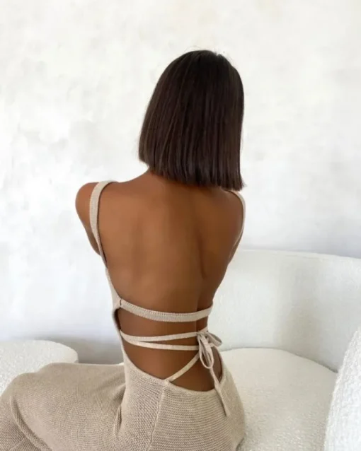 Rückenfreies Sommerkleid Nikolina