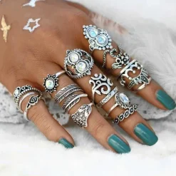 Ring Set Crystal Ocean