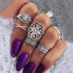 Ring Set Flower Vibes