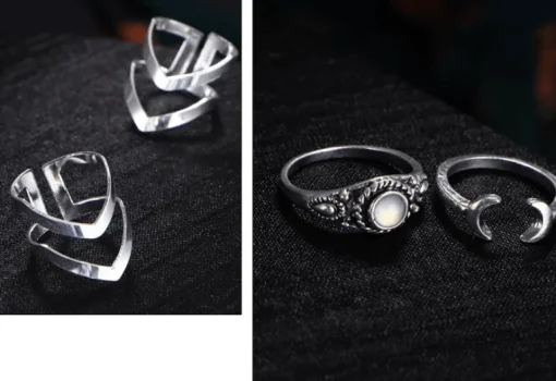 Ring Set Peace & Faith