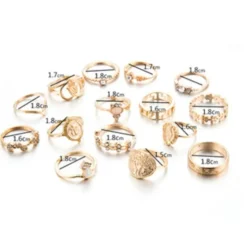 Ring Set Pearl Star