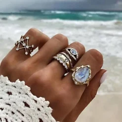 Ring Set Sea Breeze
