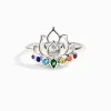 Ring Silber 925 | Lotus Chakra Power