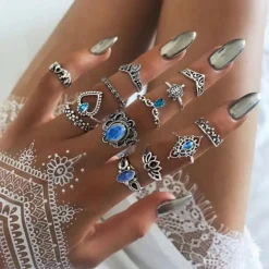 Ringset Tortuga Azul