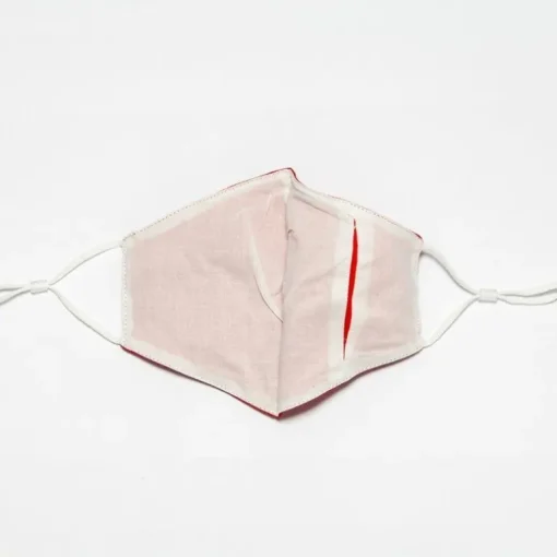 Rote Designer Stoffmaske Red Swan