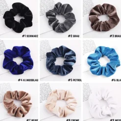 Samt Haargummi Scrunchie Mariposa