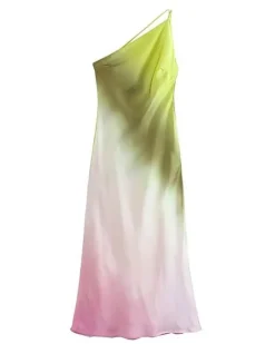 Satin Batik Kleid Beatriz