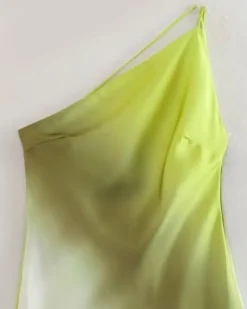Satin Batik Kleid Beatriz