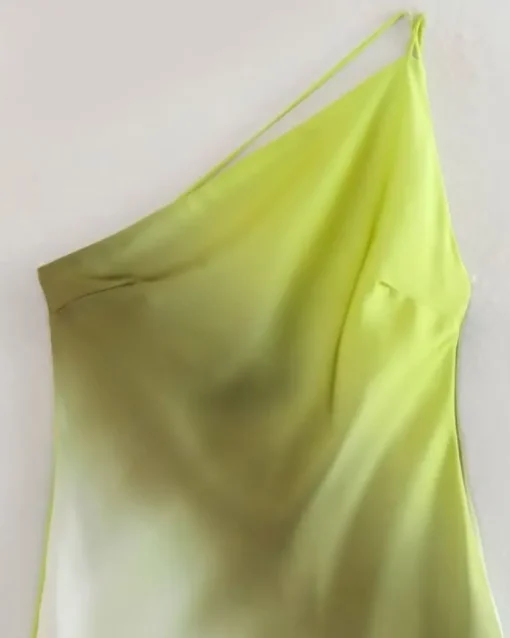 Satin Batik Kleid Beatriz