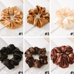 Satin Scrunchies Goldenhour