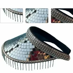 Schirmhut Visor Disco Party Cap