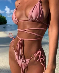 Schnür Wrap Bikini Nelli