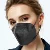 Schwarze FFP2 Schutzmasken