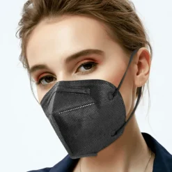 Schwarze FFP2 Schutzmasken