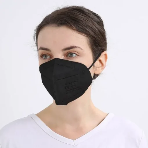 Schwarze FFP2 Schutzmasken