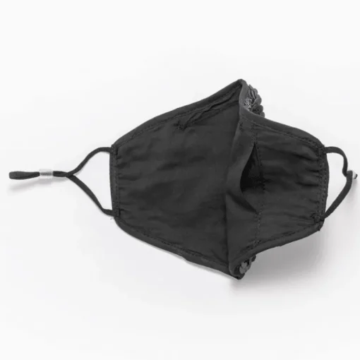 Schwarze Glitzer Maske Noche Brillante