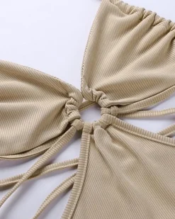 Schwarzes Kleid Elonie