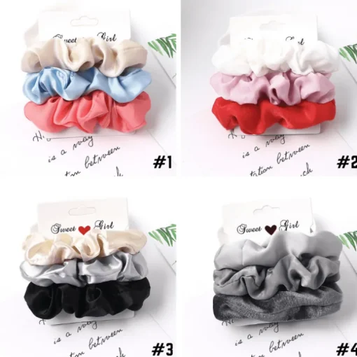 Scrunchies Set Los Colores