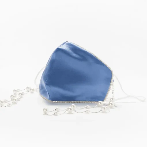 Seiden-Baumwolle Maske Cote D'Azur