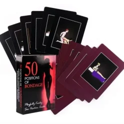 Sex Liebes Karten - 50 Bondage Positionen