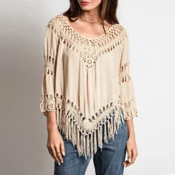 Shirt Boho Fringe