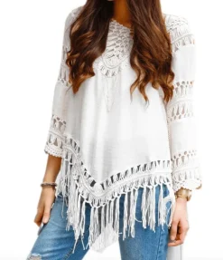 Shirt Boho Fringe