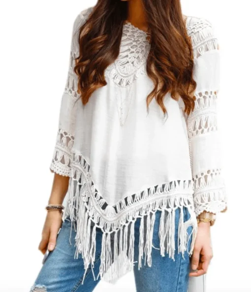 Shirt Boho Fringe