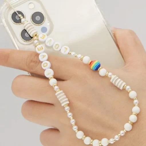 Smartphone Kette Golden Rainbow
