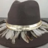Sombrero Pluma Santi