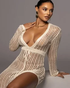 Sommer Strickkleid Amanda