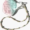Sonnenbrille Kette Green Stones