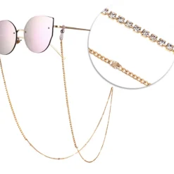 Sonnenbrille Kette Shiny