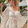 Spitzen Beach-Cover Up Shirt Gloria