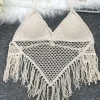 Spitzen Crochet Top Dalias
