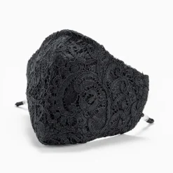 Spitzen Designer Mundschutz Maske Flores de Lujo