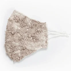 Spitzen Designer Mundschutz Maske Flores de Lujo