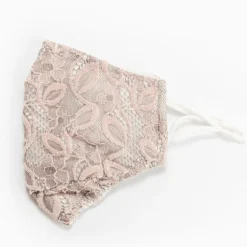 Spitzen Designer Mundschutz Maske Flores de Lujo